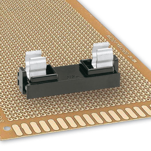 Portafusibili da circuito stampato - 10 A - 250 V